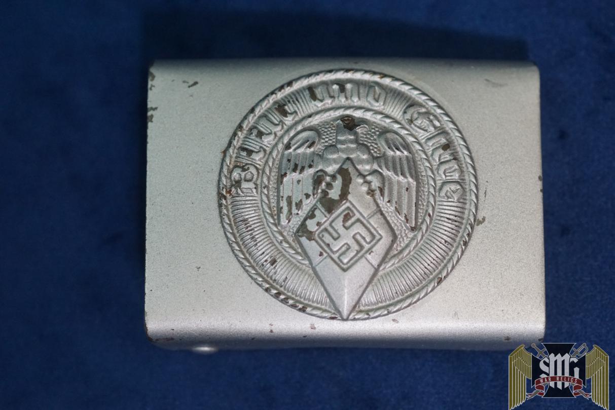 RZM tagged Hitler Youth buckle unissued