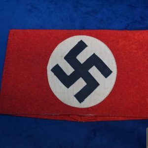 NSDAP armband Uniform removed in Wool