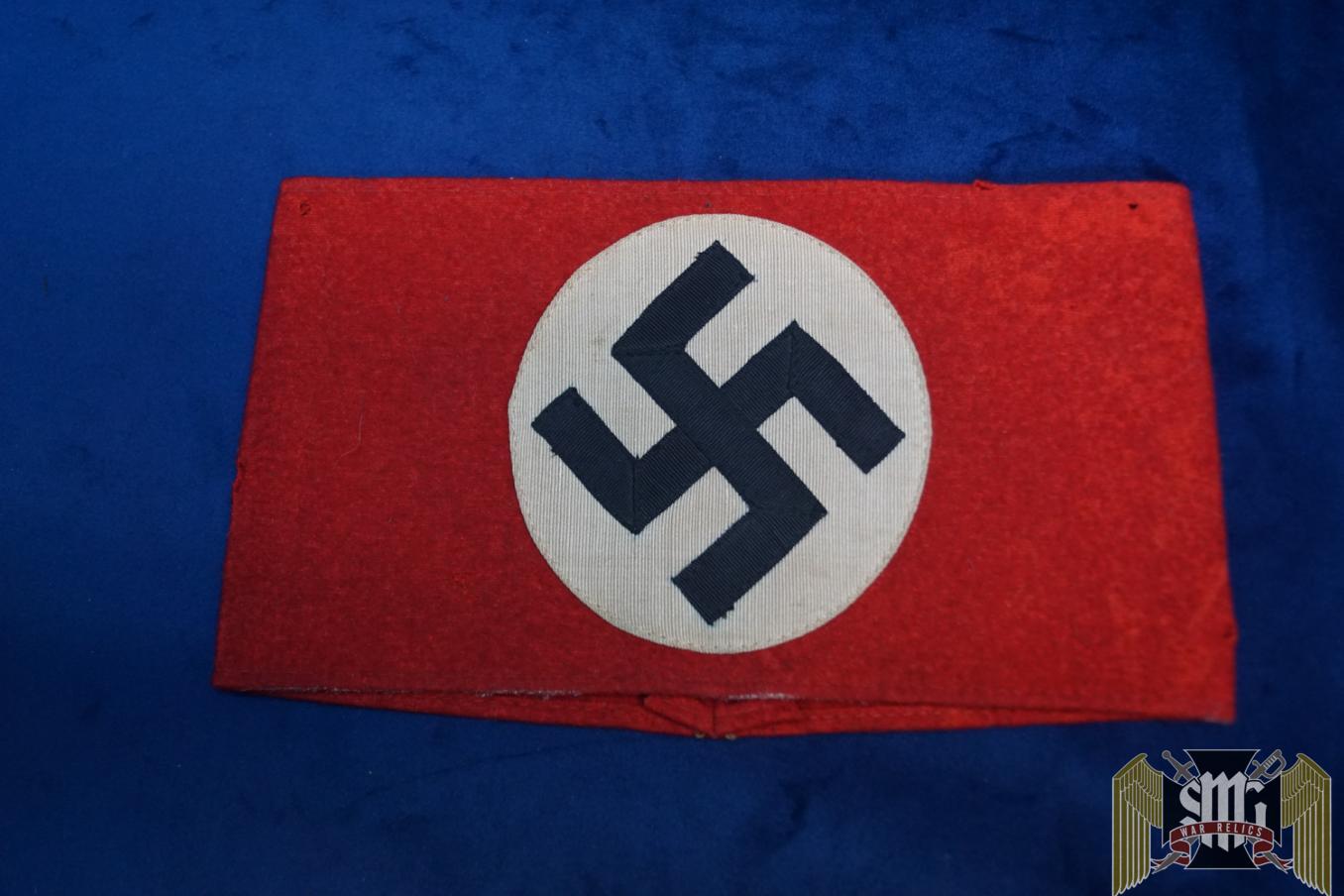 NSDAP armband Uniform removed in Wool