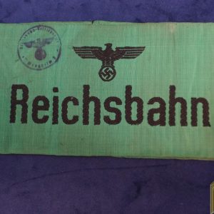 Reichsbahn Bevo Armband w/stamp