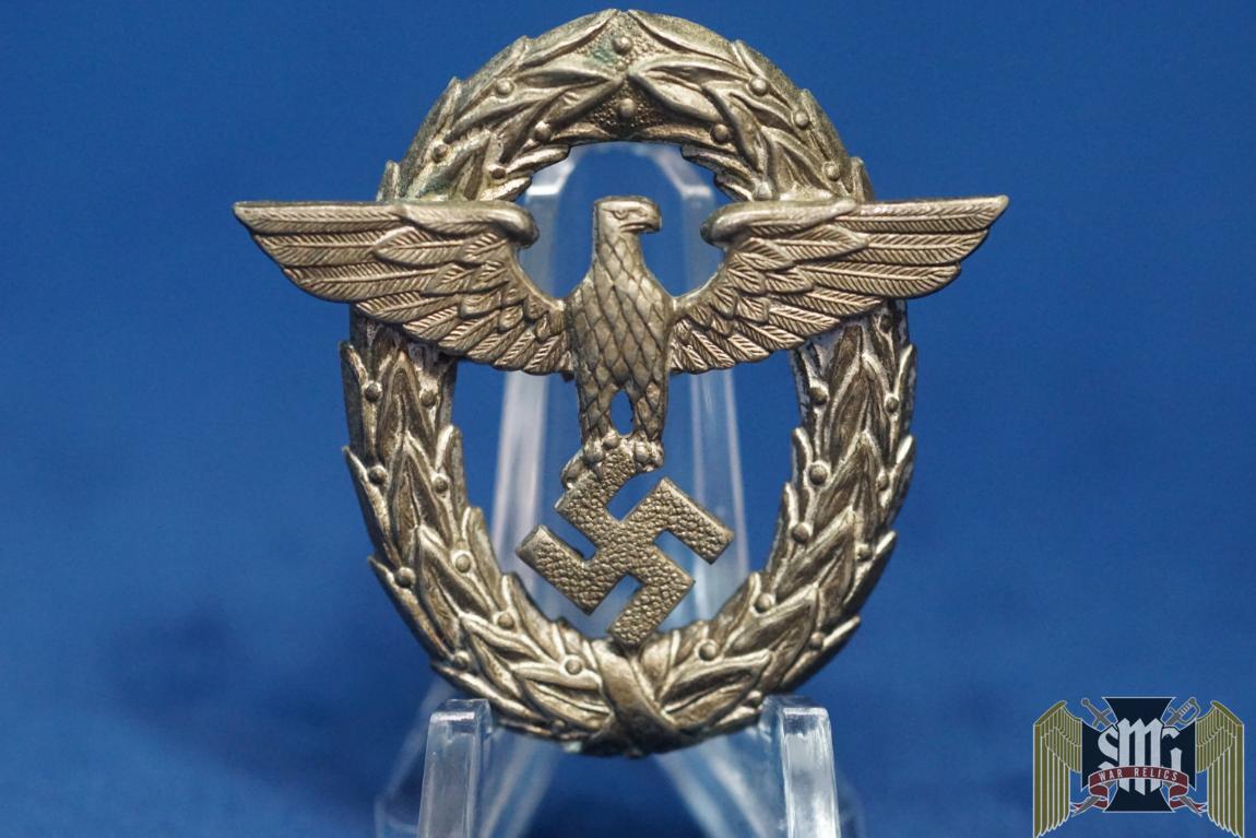 First Pattern Police Visor eagle