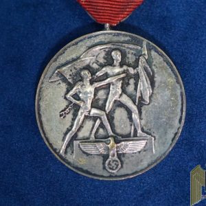 1938 Nazi Germany Austrian Anschluss Occupation Medal