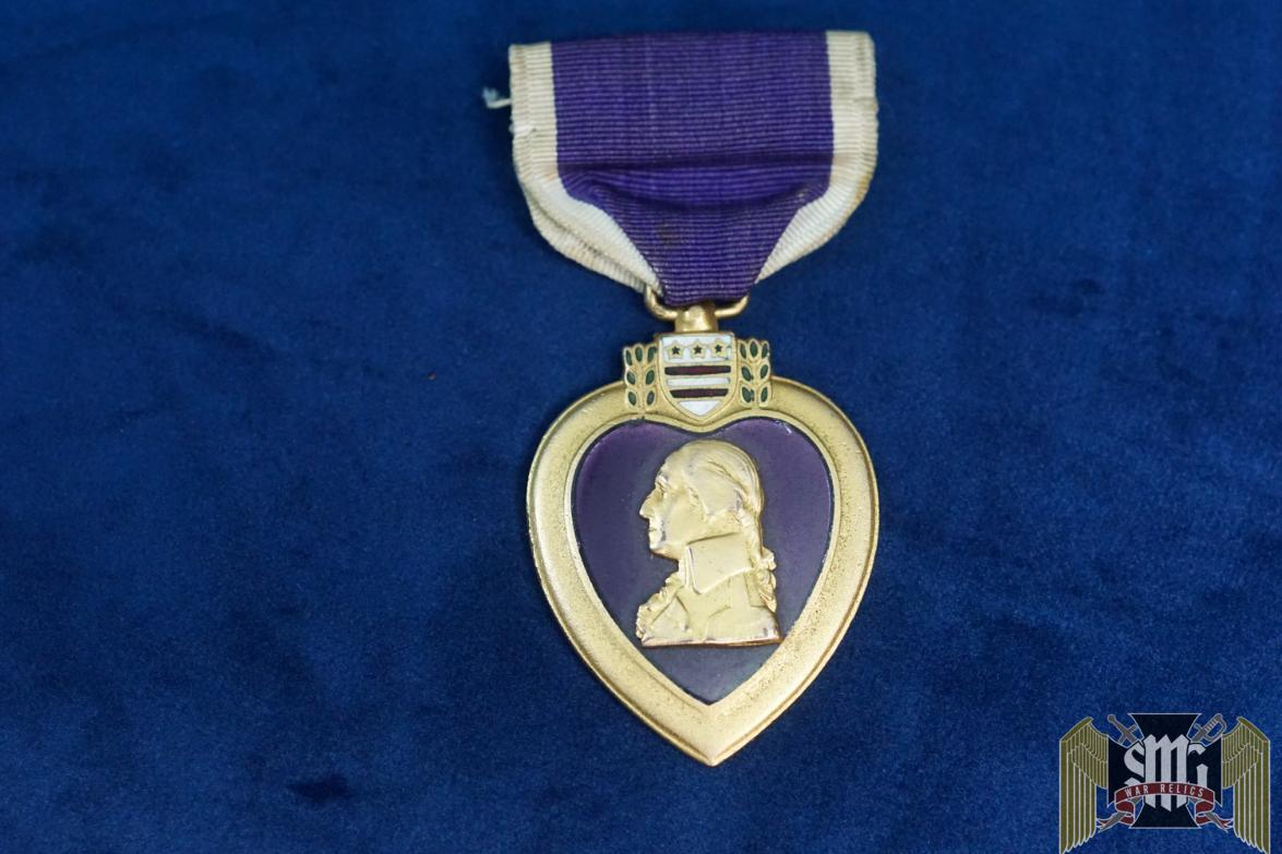 Named WW2 Purple Heart for Acts at Guadalcanal