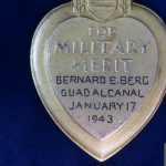 Named WW2 Purple Heart for Acts at Guadalcanal