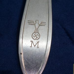 German KRIEGSMARINE FORK stainless steel marked: “M”