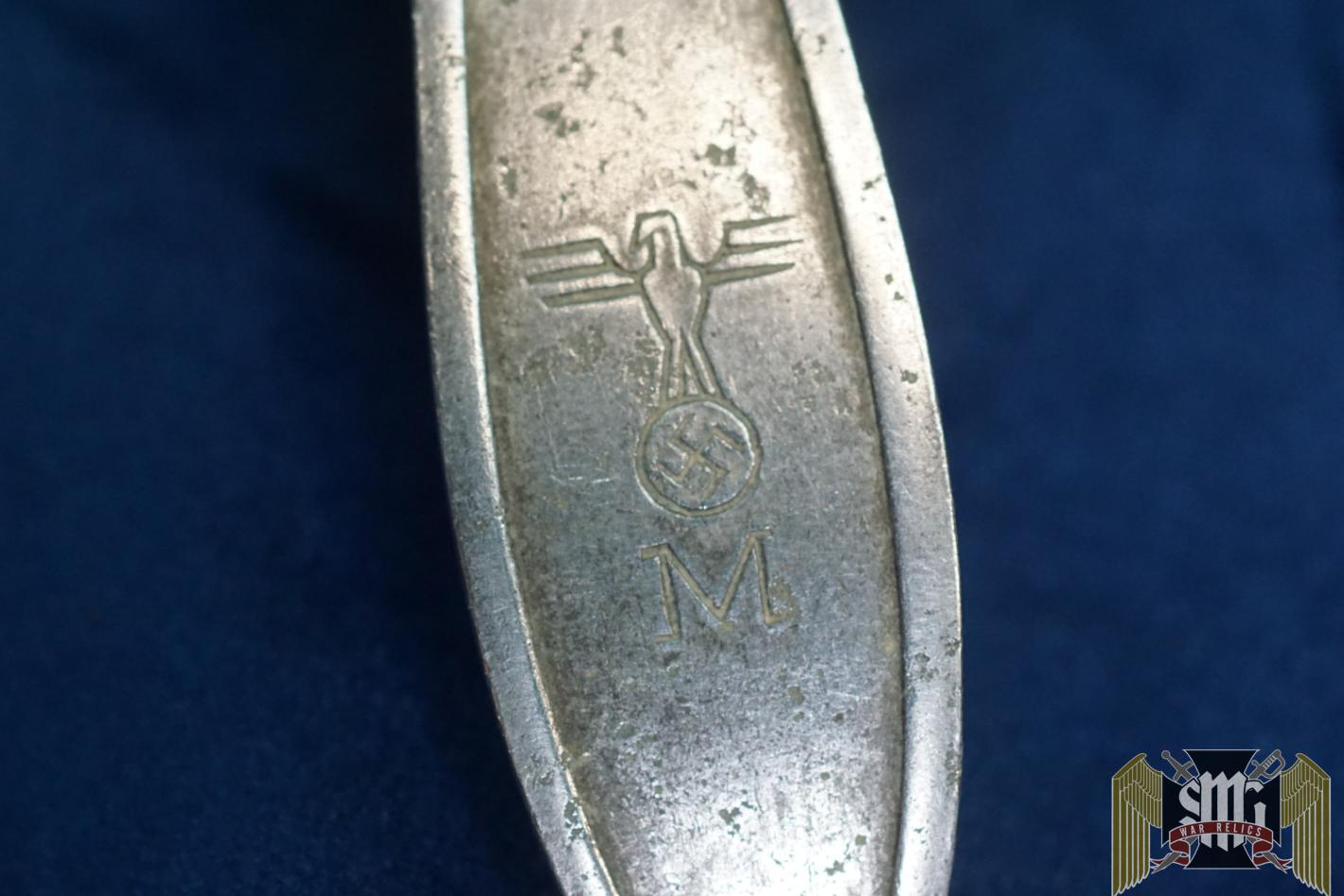 German KRIEGSMARINE FORK stainless steel marked: “M”
