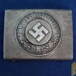 Two piece Aluminum Police buckle