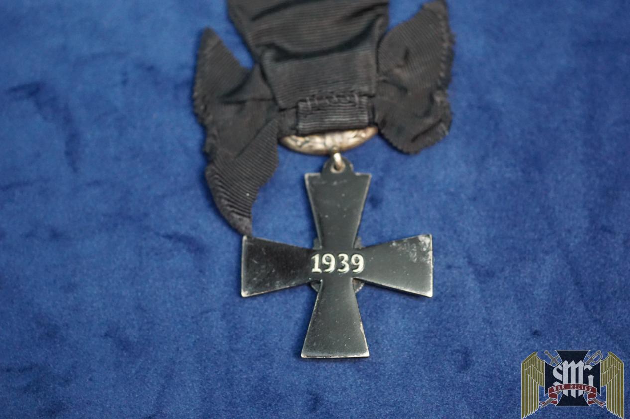 WW2 Finnish Order of Liberty Cross, Cross of Mourning 6th class
