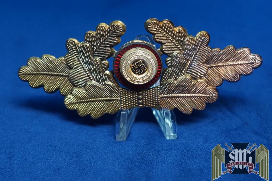 NSDAP Political visor wreath in gold