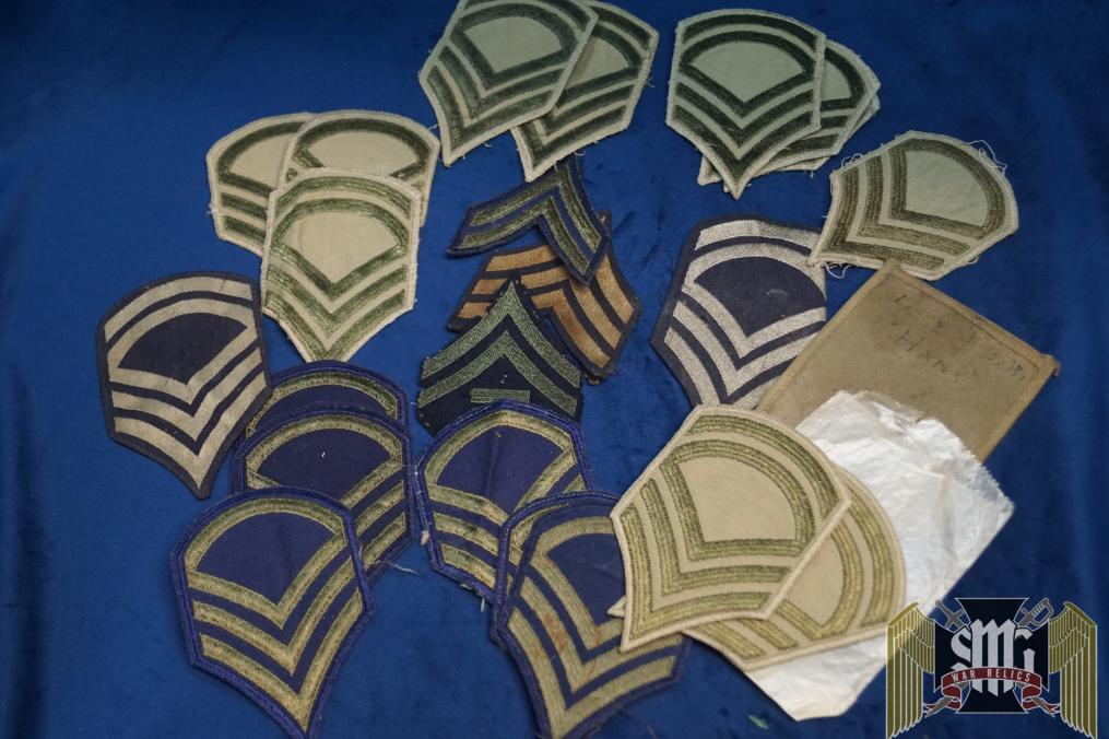 WW2/Korean War era US patch lot