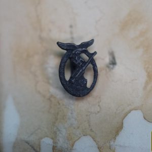 Flak badge stick pin W/ LDO card