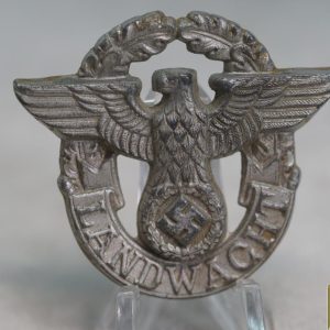 Landwacht Police Cap badge