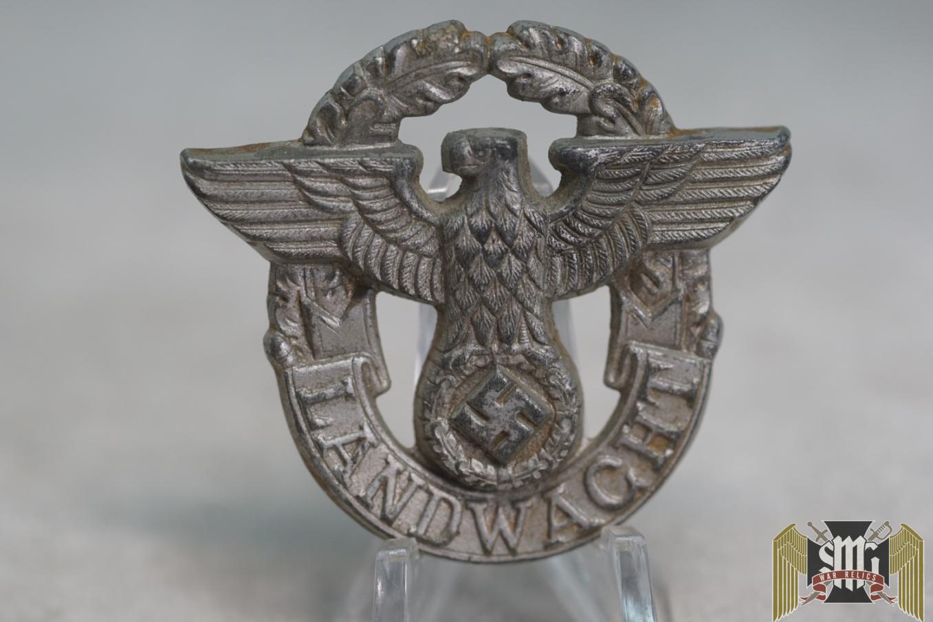 Landwacht Police Cap badge