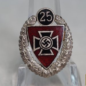 NSRKB 25 year member badge