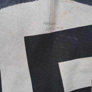 NSDAP banner Roundel 18" "Holland Sept 26, 1944"