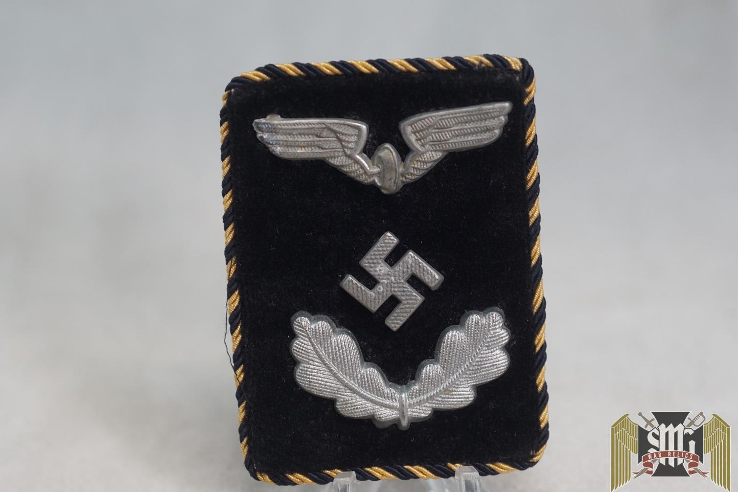 Reichsbahn Officials Collar Tab for NCO – Open collar tunic Paygroup 12-17