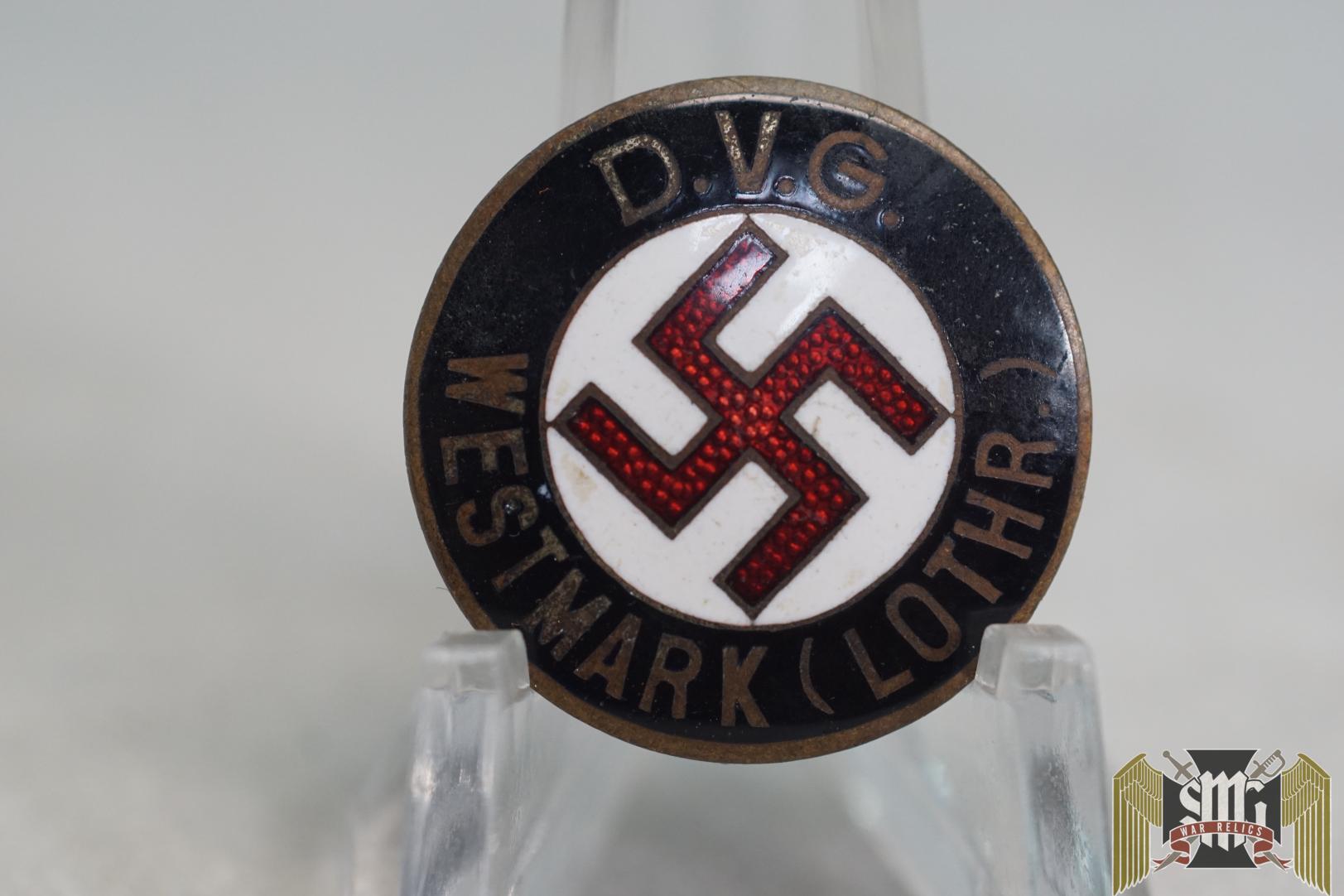 D.V.G. Westmark pin by by Fritz Mannheim
