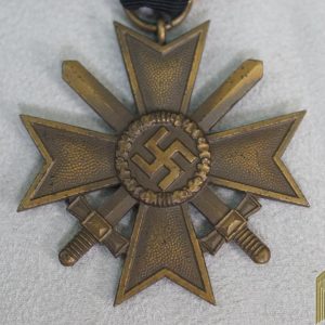 War Merit Cross W/swords earyl type by 18 Karl Wurster K.G.