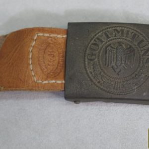 Tabbed Heer Buckle by G. Brehmer 1941