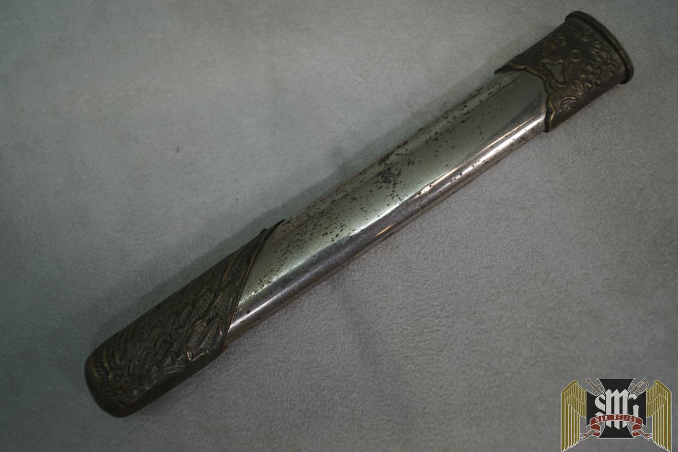 Chinese Nationalist Air Force officer's dagger, with scabbard