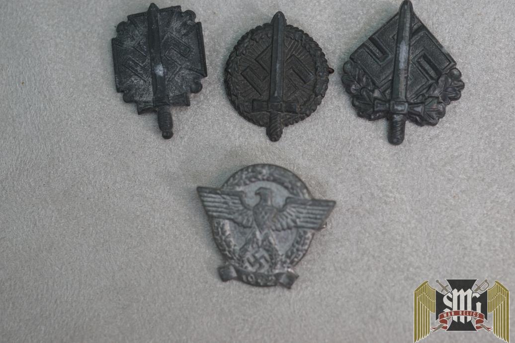 Police & Veteran Donation badge set