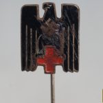 German Red Cross stick pin Damaged