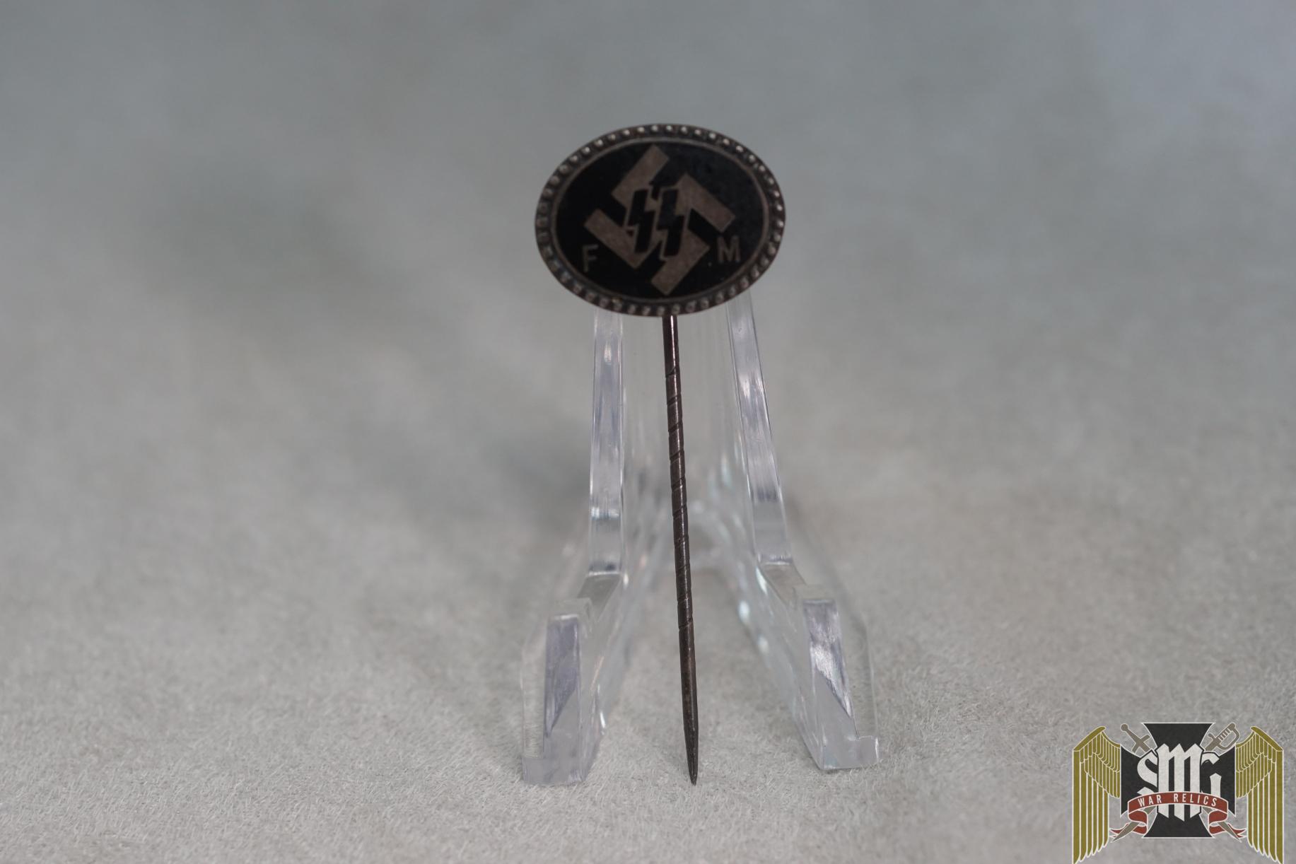 SS FM supporter Pin By Deschler number E 3780