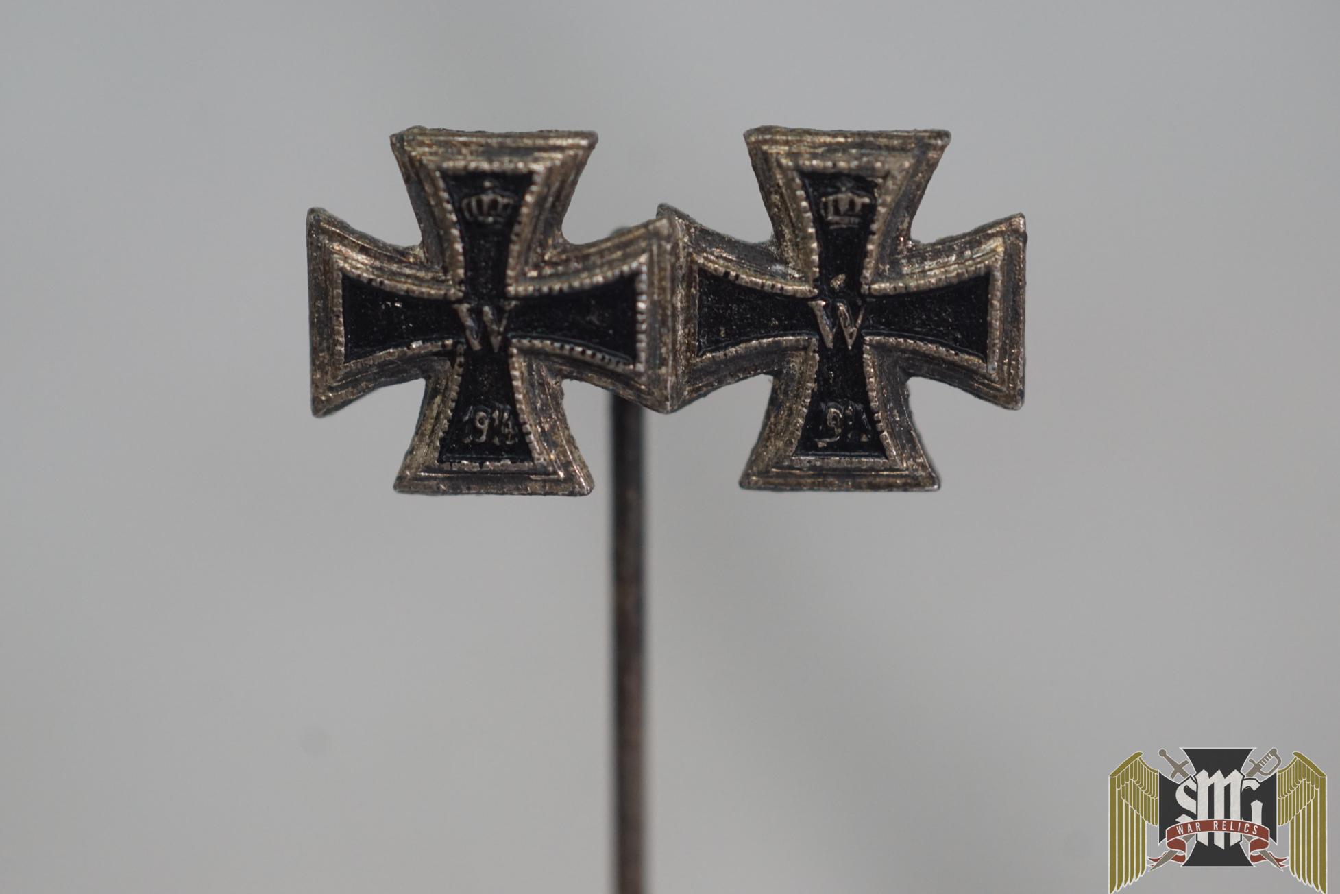 WW1 Iron cross first and second class stick pin
