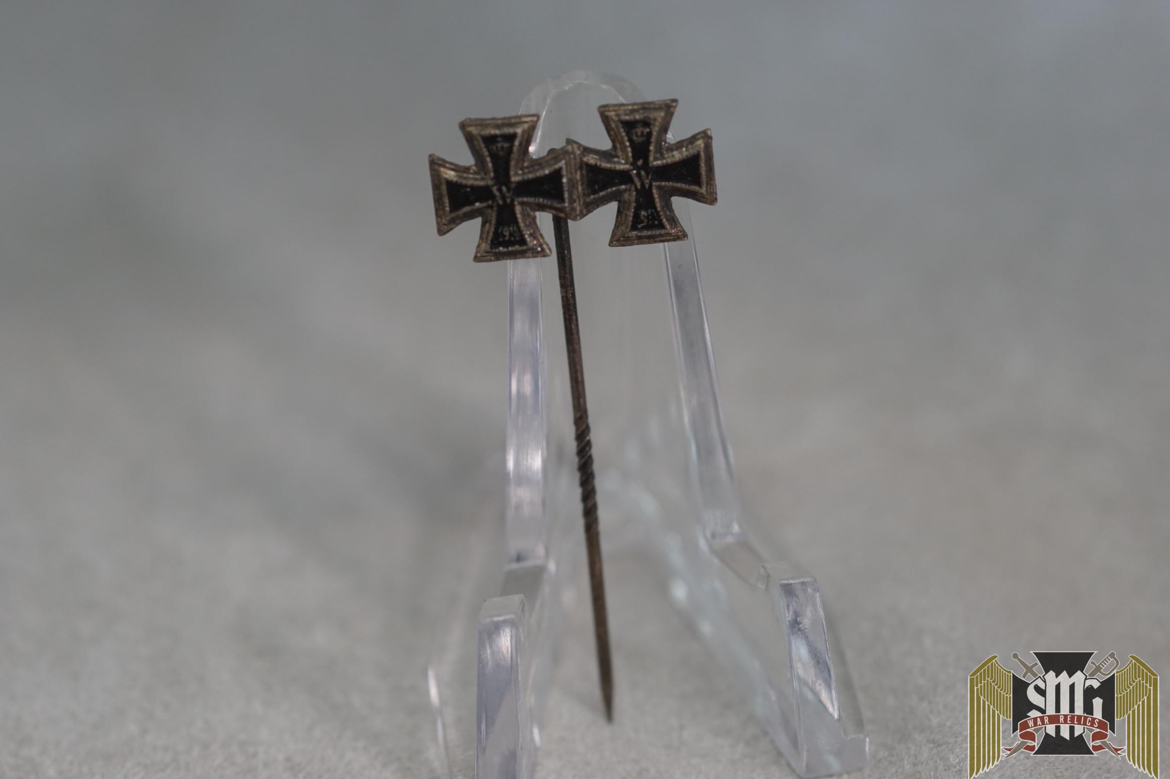 WW1 Iron cross first and second class stick pin