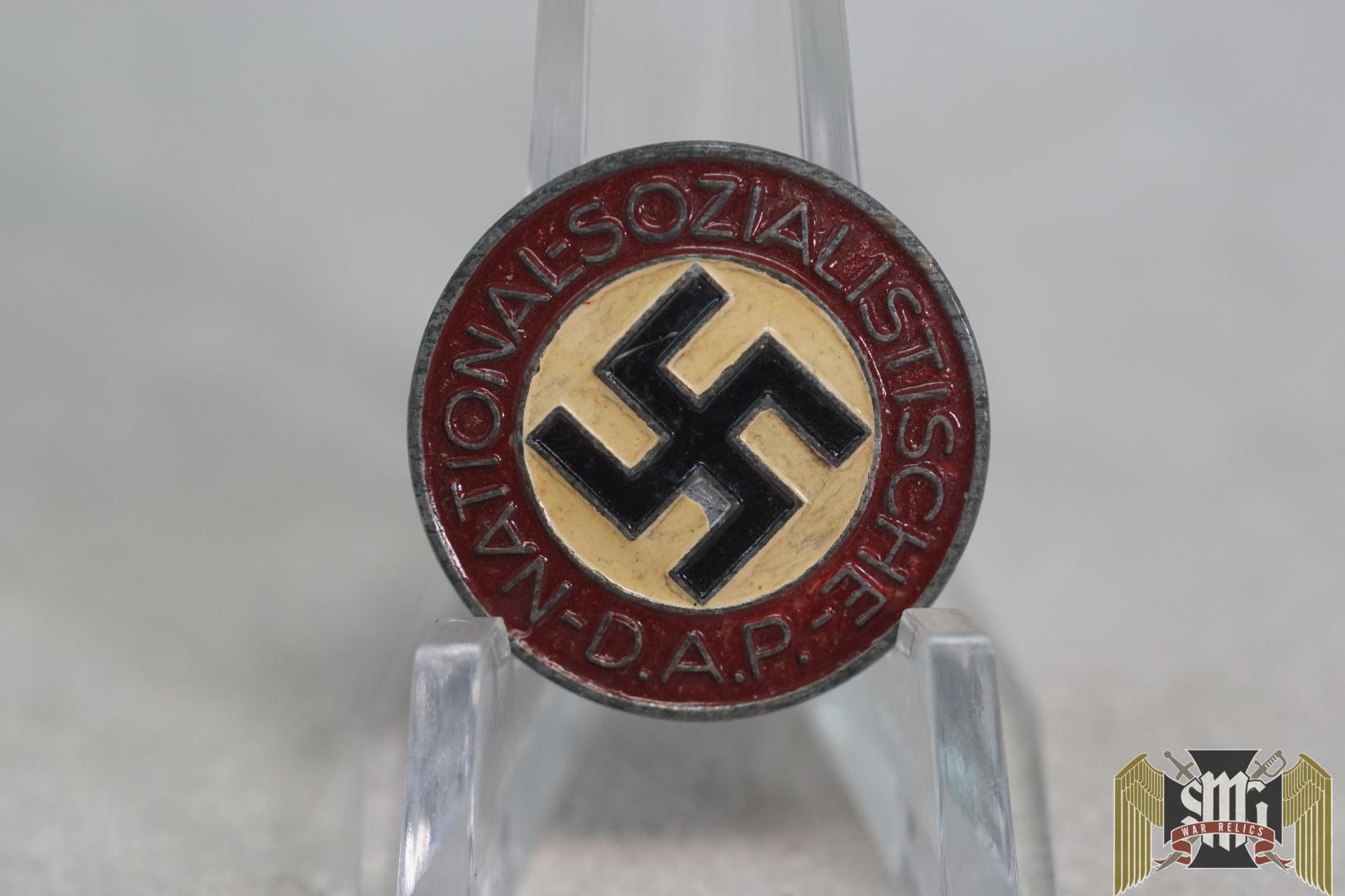 NSDAP Party badge late zinc type by M1/72 Zimmermann