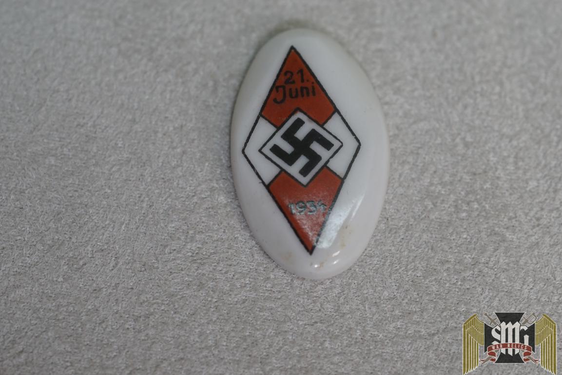 HJ meeting pin 1934