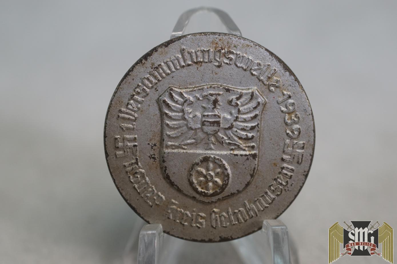nsdap kreis gelnhausen 1939 tinnie
