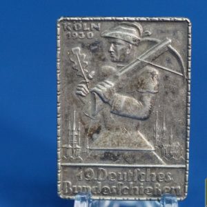 German Shooting Club tinnie 1930 by Poellath