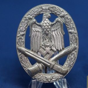 General assault badge by Friedrich Orth, “F.O.”