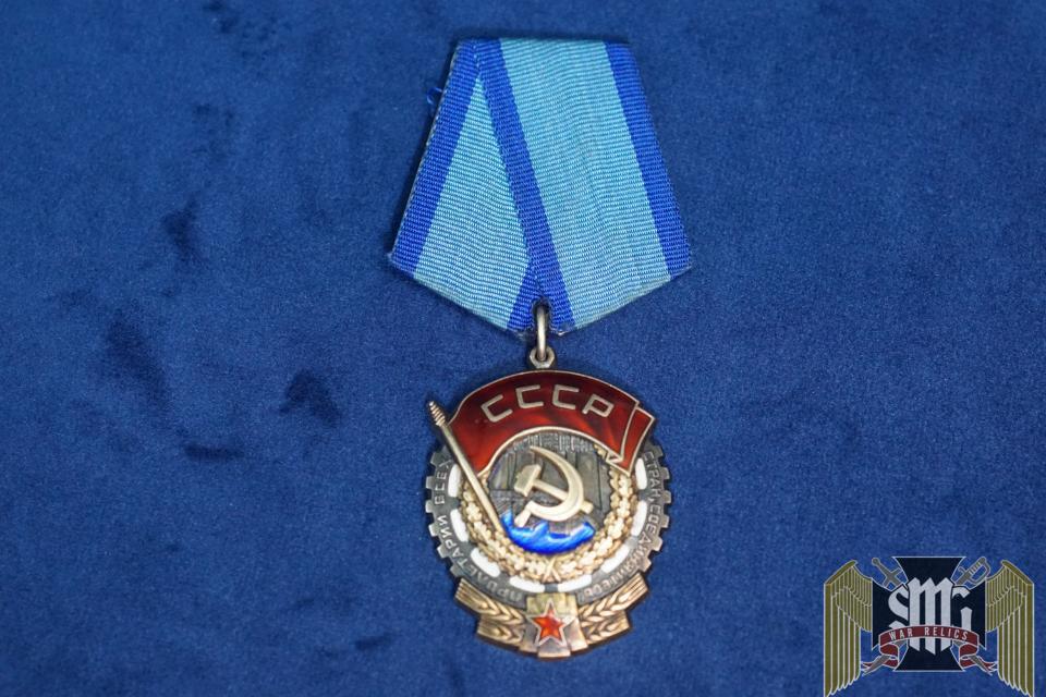 Soviet Order Of The Red Banner of Labor Type 6