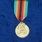 Zimbabwe Independence medal numbered 52774