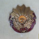 Cased Romanian Order of Labor 3rd class