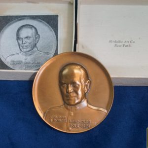 Colonel Kriendler US Marine table medal boxed