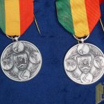 Zaire Agriculture medal in silver