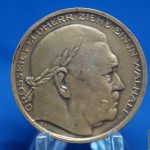German Hitler Bismarck Medallion