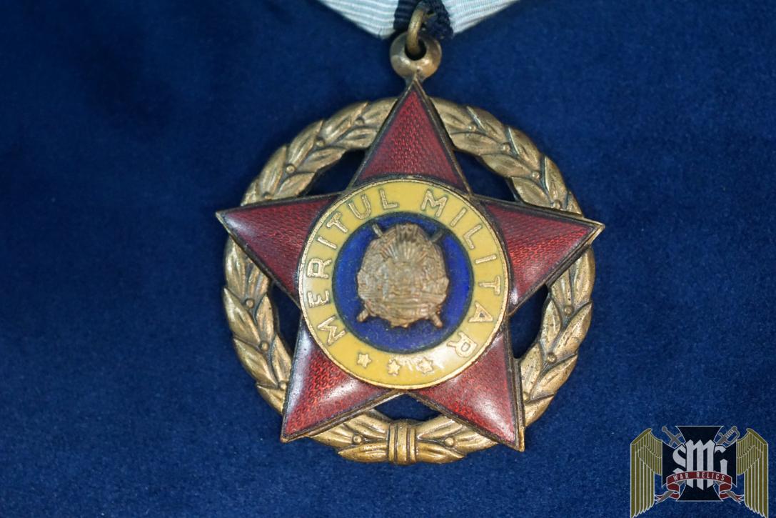 ROMANIAN ORDER OF MILITARY MERIT. 1954 First Class