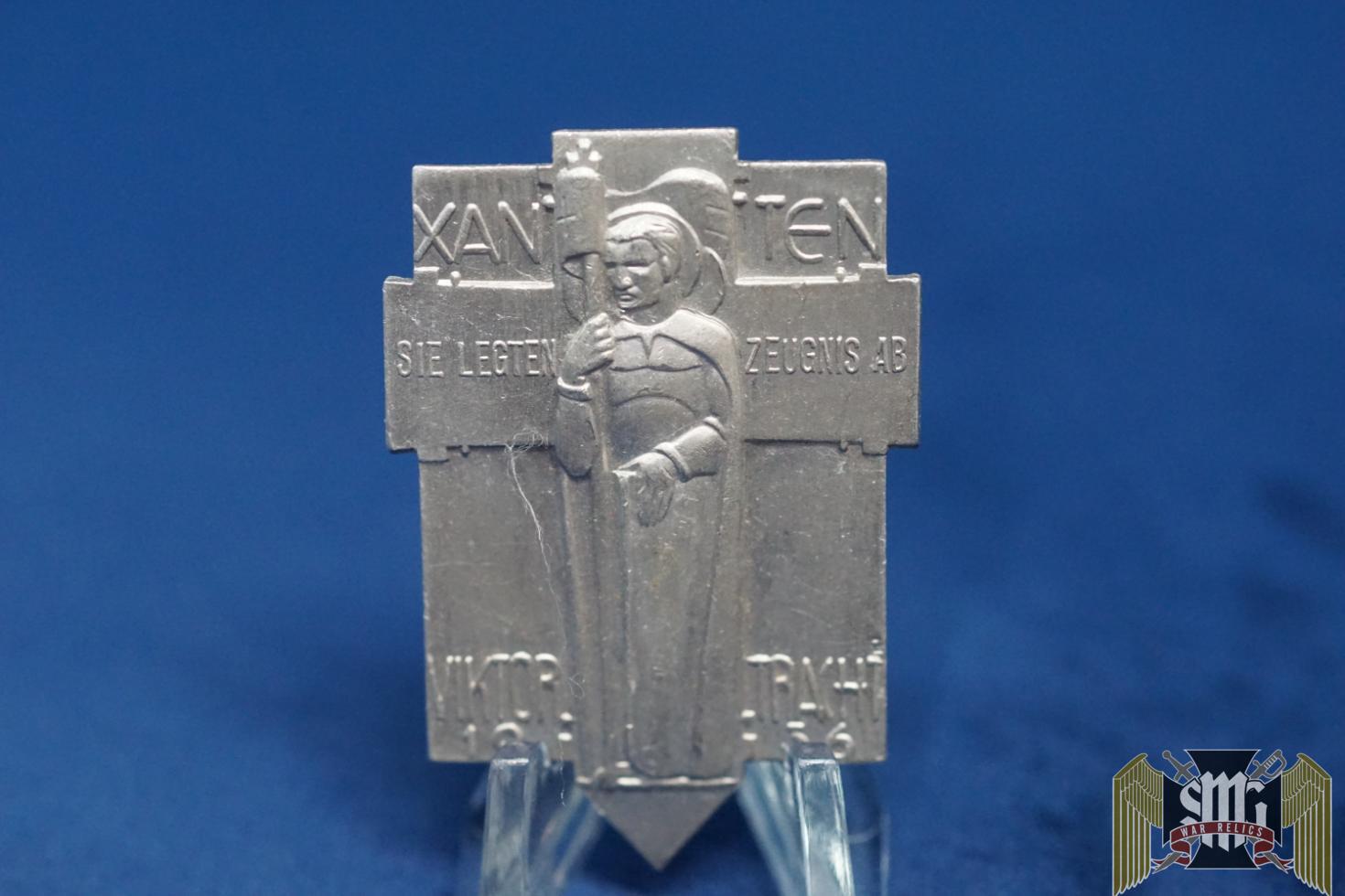 Victor of Xanten Martyr Celebration Badge 1936