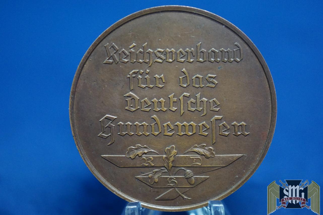 German Kennel Club Outstanding Achievement table medal 1934