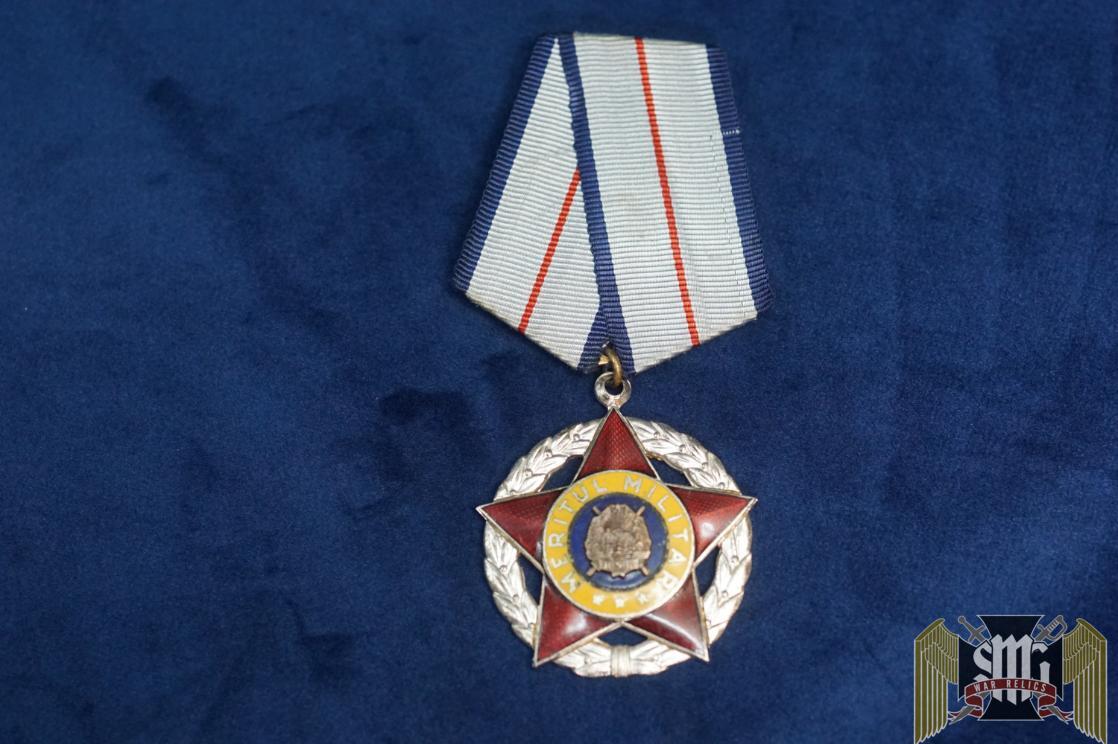 ROMANIAN ORDER OF MILITARY MERIT. 1954 Second Class