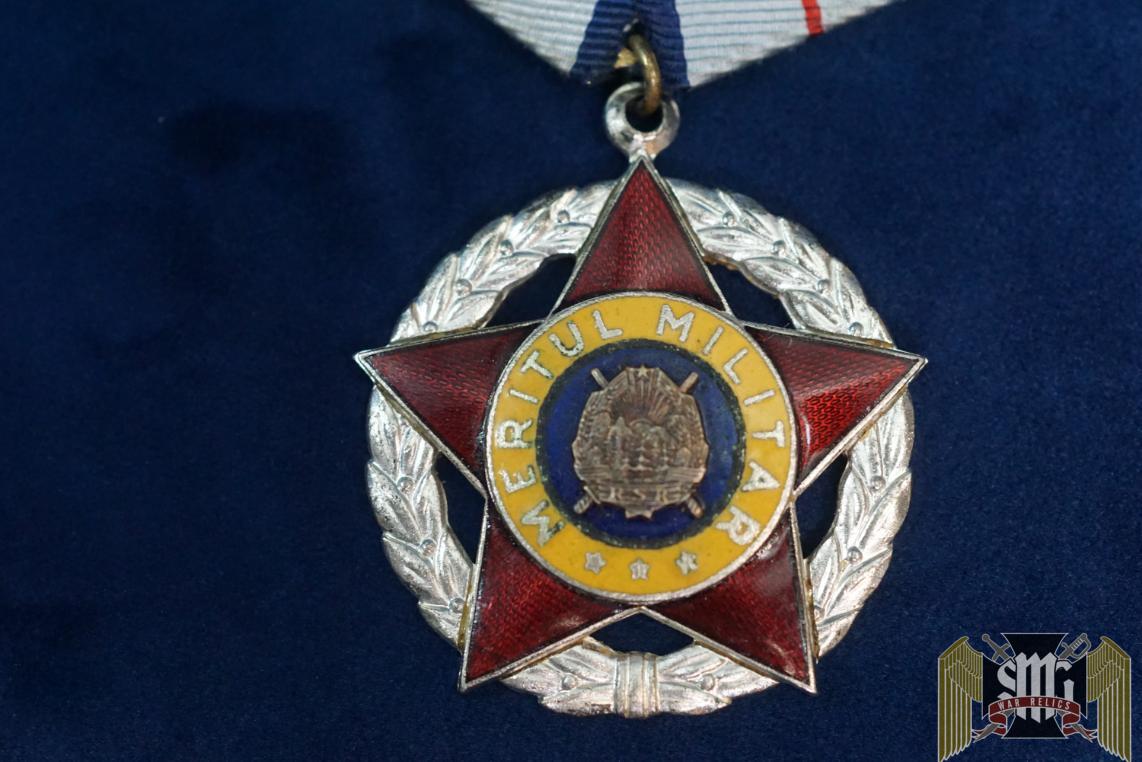 ROMANIAN ORDER OF MILITARY MERIT. 1954 Second Class