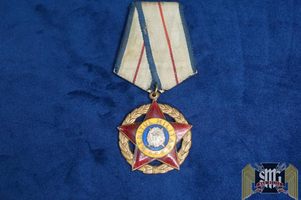 ROMANIAN ORDER OF MILITARY MERIT. 1954 Third Class