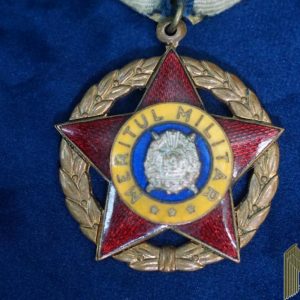 SMGP-0346 ROMANIAN ORDER OF MILITARY MERIT. 1954 Third Class