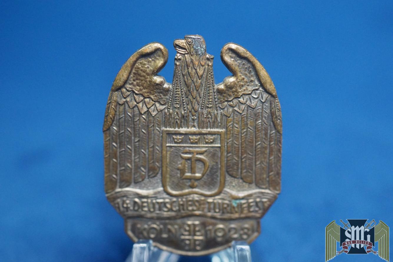 Turnerbund Turnfest Badge for Koln Cologne 1928