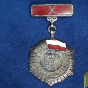 Polish 10 year Independence medal