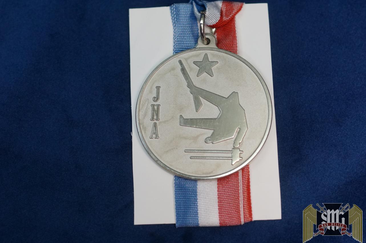 JNA Yugoslav Sports Medal in Silver